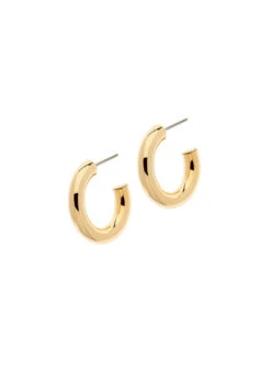 Gold Chunky Hoop Earrings
