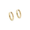 Melissa Odabash Gold Texture Huggy Hoop Earrings -Melissa Odabash Sale 42017106