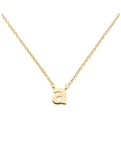 Melissa Odabash Letter 'a' Pendant Necklace