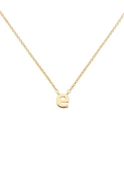 Melissa Odabash Letter 'e' Pendant Necklace