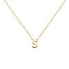 Melissa Odabash Letter 's' Pendant Necklace -Melissa Odabash Sale Gold Letter s Necklace 12614