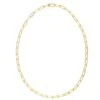 Melissa Odabash Gold Chain Paperclip Long Necklace -Melissa Odabash Sale Gold Paperclip Chain Long Necklace 13816 2