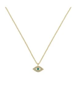 Melissa Odabash Gold Eye Pendant