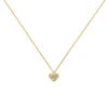 Gold Crystal Heart Pendant Necklace -Melissa Odabash Sale Gold Swarovski Heart Pendant Necklace 2020 cutouts