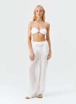 Adi White Trousers -Melissa Odabash Sale adi white trousers model 2025 P