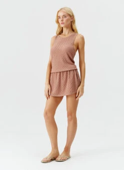 Ambra Tan Dress -Melissa Odabash Sale ambra tan dress model 2025 F