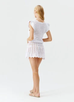 Annalise White Dress -Melissa Odabash Sale annalise white dress model 2025 B