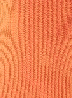 Exclusive Barbuda Orange Ridges Swimsuit -Melissa Odabash Sale barbuda orange ridges swimsuit closeup 2025