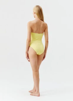 Barbuda Yellow Ridges Swimsuit -Melissa Odabash Sale barbuda yellow ridges swimsuit model 2025 B