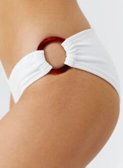 Exclusive Belgium Ivory Ridges Bikini Bottom -Melissa Odabash Sale belgium ivory ridges bikini bottom closeup 2025