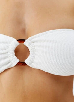 Exclusive Belgium Ivory Ridges Bikini Top -Melissa Odabash Sale belgium ivory ridges bikini top closeup 2025