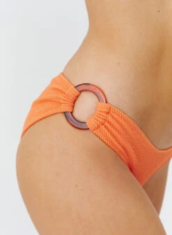 Exclusive Belgium Orange Ridges Bikini Bottom 13 Exclusive Belgium Orange Ridges Bikini Bottom -Melissa Odabash Sale belgium orange ridges bikini bottom closeup 2025