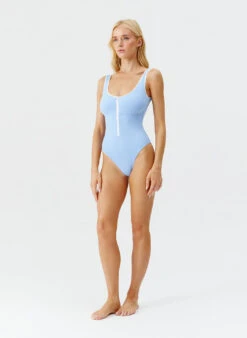 Bellino Dusty Blue Swimsuit -Melissa Odabash Sale bellino dusty blue swimsuit model 2025 F