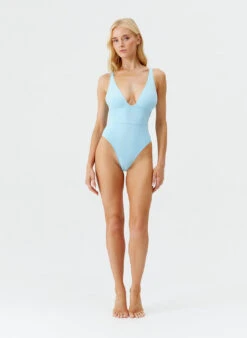 Caribbean Sky Swimsuit -Melissa Odabash Sale caribbean sky swimsuit model 2025 P