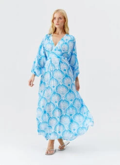 Cecilia Lotus Dress -Melissa Odabash Sale cecilia lotus dress model 2025 P