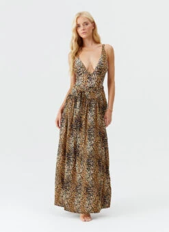 Elsa Cheetah Skirt -Melissa Odabash Sale elsa cheetah skirt model 2025 P