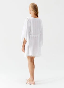 Evin White Kaftan -Melissa Odabash Sale evin white dress model 2025 B