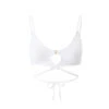 Faro White Bikini Top -Melissa Odabash Sale faro white bikini top cutouts 2025