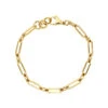 Gold Mixed Link Chain Bracelet 2 Gold Mixed Link Chain Bracelet -Melissa Odabash Sale gold mixed link chain bracelet