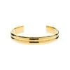 Gold Polished Bangle -Melissa Odabash Sale gold polished bangle