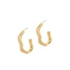Melissa Odabash Gold Wave Hoop Earrings 1 Melissa Odabash Gold Wave Hoop Earrings -Melissa Odabash Sale gold wave hoop earrings