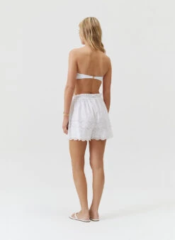 Indy White Shorts -Melissa Odabash Sale indy white shorts model 2025 B