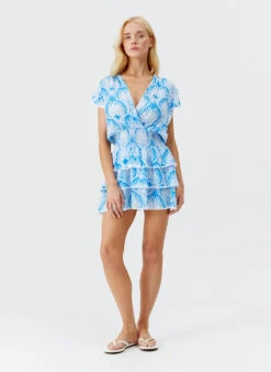 Jess Lotus Dress -Melissa Odabash Sale jess lotus dress model 2025 P