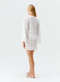 Keira White Kaftan -Melissa Odabash Sale keira white kaftan model 2025 B