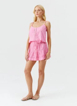 Kelly Pink Dress -Melissa Odabash Sale kelly pink dress model 2025 F