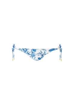 Key West Blue Leaf Bikini Bottom