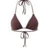 Exclusive Key West Brown Bikini Top 2 Exclusive Key West Brown Bikini Top -Melissa Odabash Sale key west brown bikini top cutouts 2025