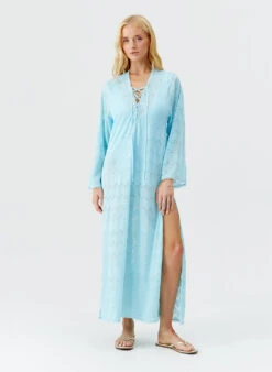 Kimberly Sky Dress -Melissa Odabash Sale kimberly sky dress model 2025 P