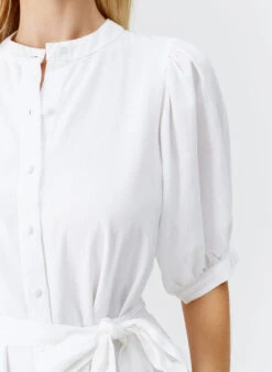 Kinly White Dress -Melissa Odabash Sale kinly white dress closeup 2025