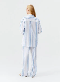 Krissy Oasis Stripe Trousers -Melissa Odabash Sale krissy oasis stripe trousers model 2025 B