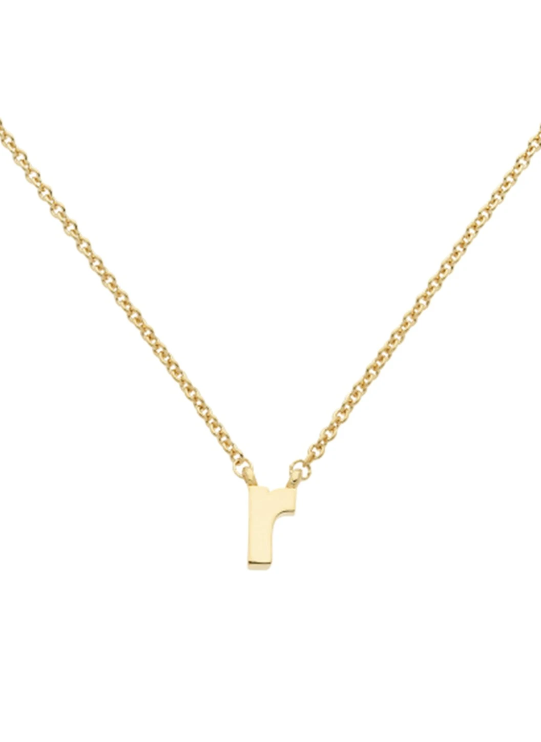Melissa Odabash Letter 'r' Pendant Necklace 3 Melissa Odabash Letter 'r' Pendant Necklace