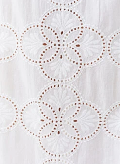 Luann White Dress -Melissa Odabash Sale luann white dress closeup 2025