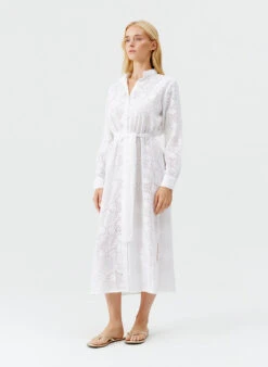Luann White Dress -Melissa Odabash Sale luann white dress model 2025 F