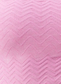 Maine Pink Zigzag Bikini Top -Melissa Odabash Sale maine pink zigzag bikini top closeup 2025