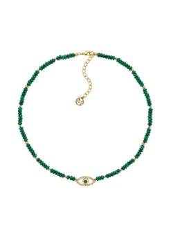 Malachite Eye Necklace