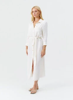Margot Ivory Dress 10 Margot Ivory Dress -Melissa Odabash Sale margot ivory dress model 2025 F