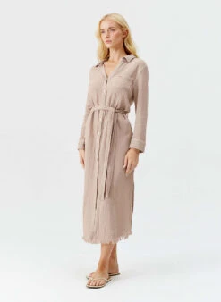 Margot Beige Dress 10 Margot Beige Dress -Melissa Odabash Sale margot beige F