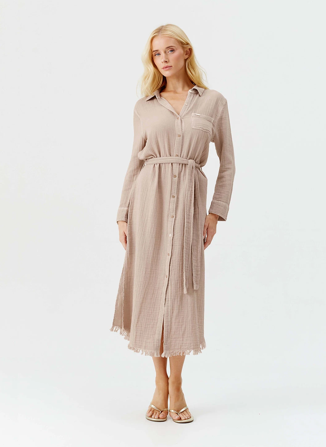Margot Beige Dress 7 Margot Beige Dress - Image 5
