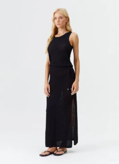 Mia Black Dress -Melissa Odabash Sale mia black dress model 2025 F