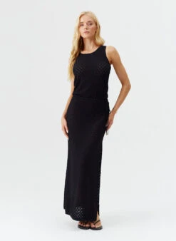 Mia Black Dress -Melissa Odabash Sale mia black dress model 2025 P