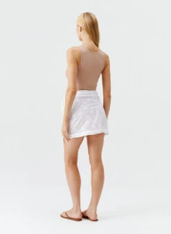 Mika White Skirt -Melissa Odabash Sale mika white skirt model 2025 B