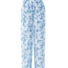 Olivia Blue Leaf Trousers -Melissa Odabash Sale olivia blue leaf trousers cutouts 2025