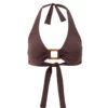 Exclusive Paris Brown Bikini Top -Melissa Odabash Sale paris brown bikini top cutouts 2024