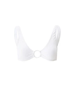 Phoenix White Bikini Top