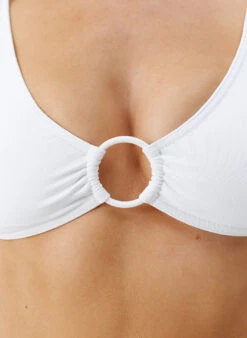 Phoenix White Bikini Top -Melissa Odabash Sale phoenix white bikini top closeup 2025