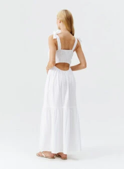 Posie White Dress -Melissa Odabash Sale posie white dress model 2025 B